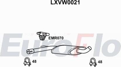 EuroFlo LXVW0021 - Silenziatore centrale autozon.pro