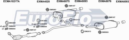 EuroFlo MA620 2008 - Impianto gas scarico autozon.pro