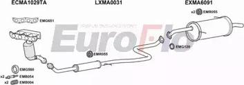 EuroFlo MA215 0100LHD - Impianto gas scarico autozon.pro