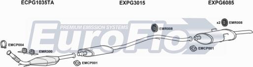 EuroFlo PG40620D 3008D - Impianto gas scarico autozon.pro