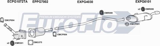 EuroFlo PG40622D 4001 - Impianto gas scarico autozon.pro