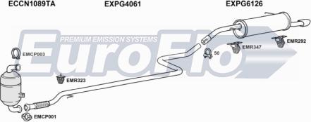 EuroFlo PG20716D 5001C - Impianto gas scarico autozon.pro