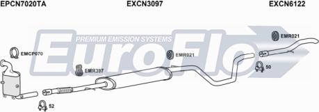 EuroFlo PGBIP13D 6001 - Impianto gas scarico autozon.pro