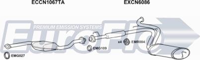 EuroFlo PGBOX28D 7004B - Impianto gas scarico autozon.pro