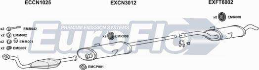 EuroFlo PGEXP19D 7008A - Impianto gas scarico autozon.pro