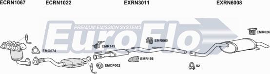 EuroFlo RNCLI16 1008 - Impianto gas scarico autozon.pro