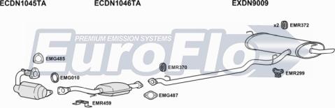 EuroFlo RNKOL20D 3004A - Impianto gas scarico autozon.pro