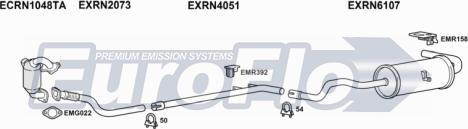 EuroFlo RNSCE15D 6004A - Impianto gas scarico autozon.pro