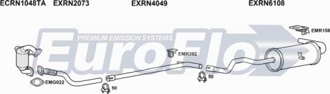 EuroFlo RNSCE15D 6004B - Impianto gas scarico autozon.pro