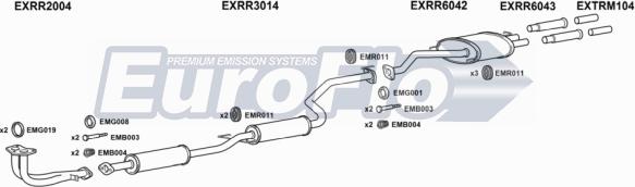 EuroFlo RR41616 2004A - Impianto gas scarico autozon.pro