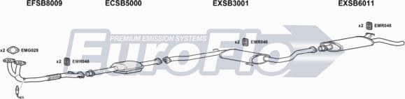 EuroFlo SB900023 2008B - Impianto gas scarico autozon.pro