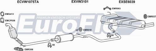 EuroFlo SEALT20D 6001B - Impianto gas scarico autozon.pro