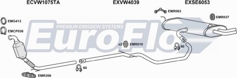 EuroFlo SEALT20D 6001C - Impianto gas scarico autozon.pro