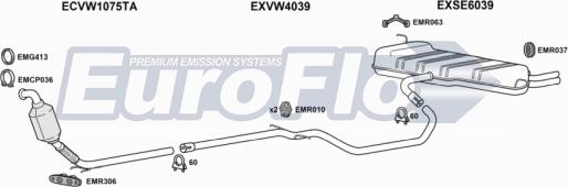 EuroFlo SEALT20D 6001D - Impianto gas scarico autozon.pro