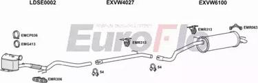 EuroFlo VWPOL14D 0100LHD - Impianto gas scarico autozon.pro