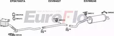 EuroFlo VWPOL14D 1008D - Impianto gas scarico autozon.pro