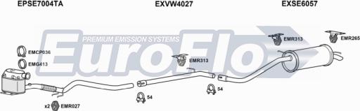 EuroFlo SEIBI16D 1001A - Impianto gas scarico autozon.pro