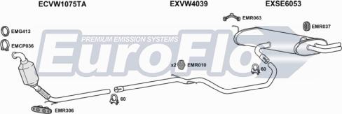 EuroFlo SELEO20D 1001A - Impianto gas scarico autozon.pro