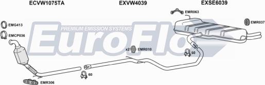 EuroFlo SELEO20D 1001B - Impianto gas scarico autozon.pro