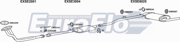 EuroFlo SEMAL12 2001A - Impianto gas scarico autozon.pro