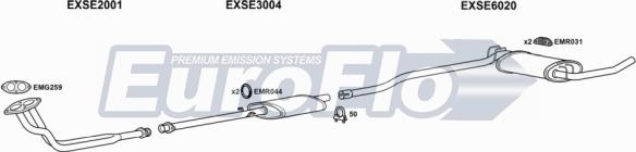 EuroFlo SEMAL12 2001B - Impianto gas scarico autozon.pro