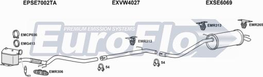 EuroFlo SKFAB19D 1011D - Impianto gas scarico autozon.pro