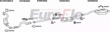 EuroFlo SKOCT14 3001 - Impianto gas scarico autozon.pro