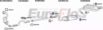 EuroFlo SKYET14 3001 - Impianto gas scarico autozon.pro