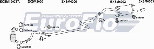 EuroFlo SMFORF15D 1004 - Impianto gas scarico autozon.pro