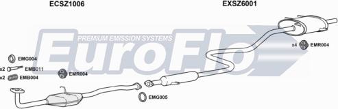 EuroFlo SZSWI10 1004A - Impianto gas scarico autozon.pro