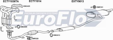 EuroFlo TYAVE18 3004A - Impianto gas scarico autozon.pro