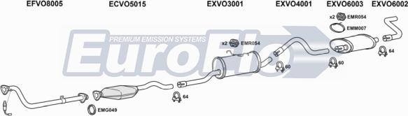 EuroFlo VO94023 2011A - Impianto gas scarico autozon.pro