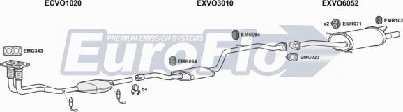 EuroFlo VOS4020 2008B - Impianto gas scarico autozon.pro