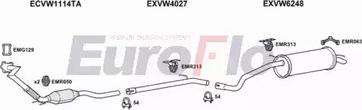 EuroFlo VWPOL14D 1008B - Impianto gas scarico autozon.pro