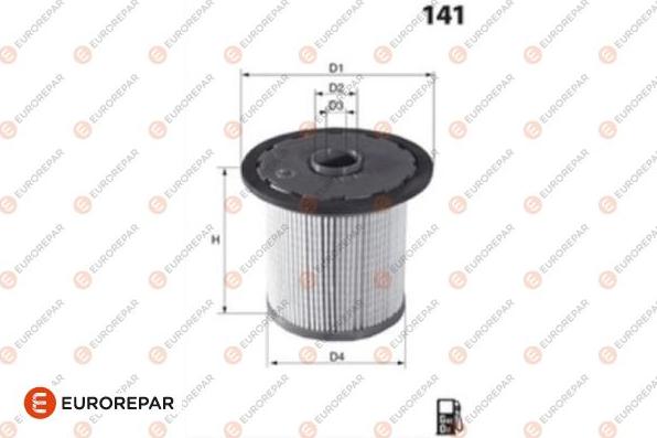 EUROREPAR 1694143180 - Filtro carburante autozon.pro