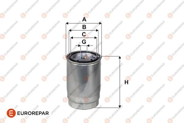 EUROREPAR 1694147080 - Filtro carburante autozon.pro