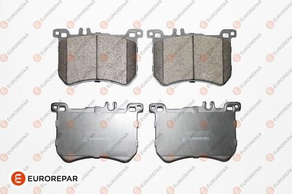 EUROREPAR 1697650080 - Kit pastiglie freno, Freno a disco autozon.pro