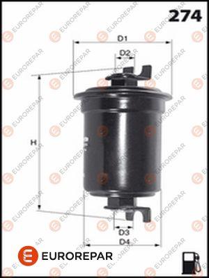 EUROREPAR 1643632180 - Filtro carburante autozon.pro