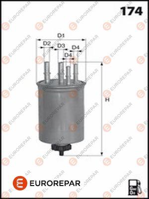 EUROREPAR 1643629380 - Filtro carburante autozon.pro