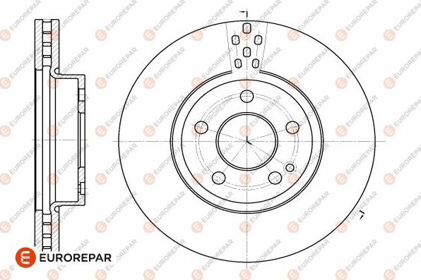 EUROREPAR 1642765880 - Discofreno autozon.pro