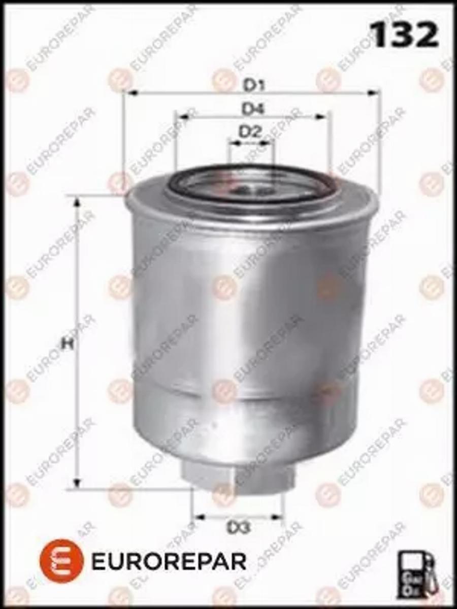 EUROREPAR 1609692080 - Filtro carburante autozon.pro