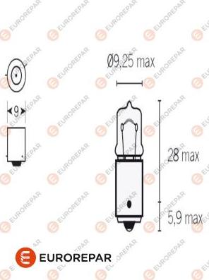 EUROREPAR 1616431880 - Lampadina, Indicatore direzione autozon.pro