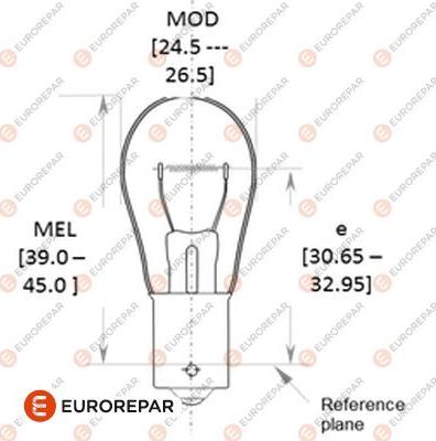 EUROREPAR 1616431280 - Lampadina, Indicatore direzione autozon.pro