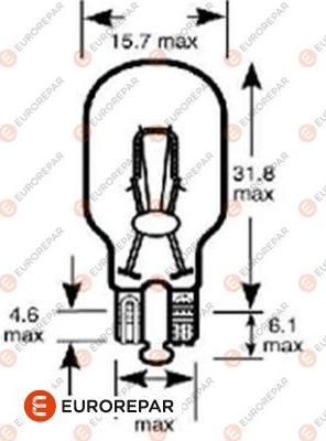 EUROREPAR 1616431780 - Lampadina, Indicatore direzione autozon.pro