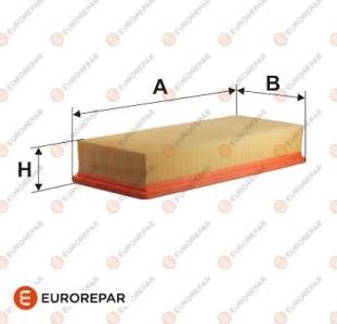 EUROREPAR 1616249280 - Filtro aria autozon.pro