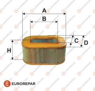 EUROREPAR 1616248180 - Filtro aria autozon.pro