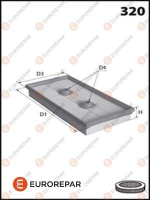 EUROREPAR 1616268680 - Filtro aria autozon.pro