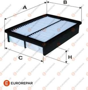 EUROREPAR 1611156680 - Filtro aria autozon.pro