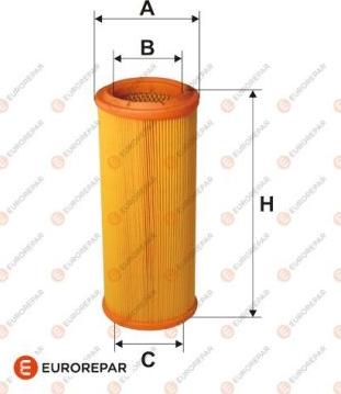 EUROREPAR 1613721580 - Filtro aria autozon.pro