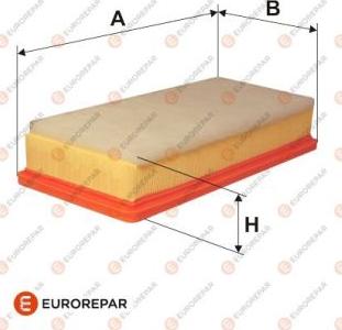 EUROREPAR 1611157980 - Filtro aria autozon.pro